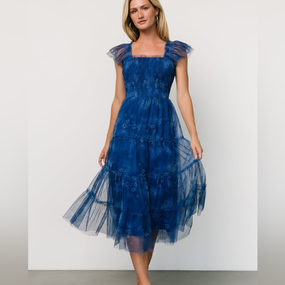 NWT Baltic Born Clementine Tulle Midi Dress